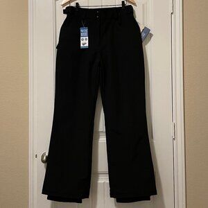 Mountain Tek waterproof breathable snow pants # 5197R size S, black NWT